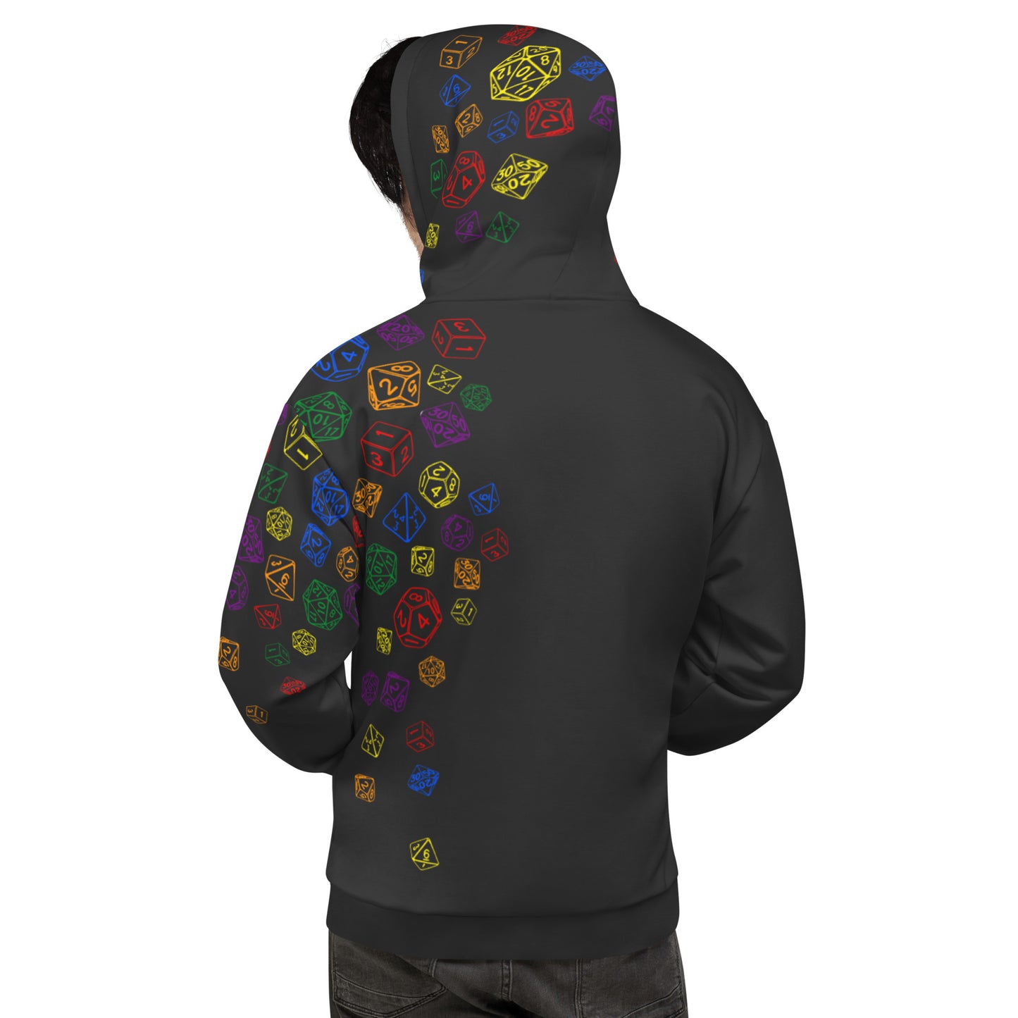 Dice All Over Hoodie (Black)