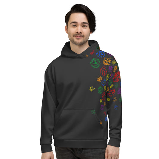 Dice All Over Hoodie (Black)